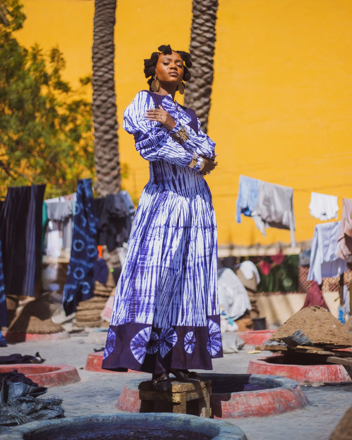 Abena Ankara Wrap Dress