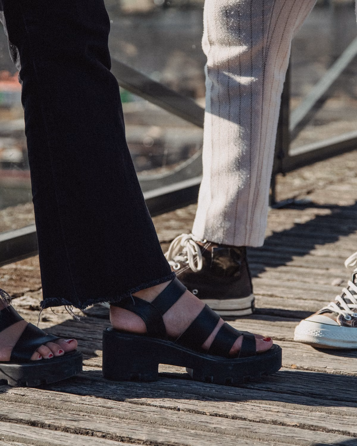 Sena Woven Slide Sandals
